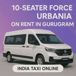 10 Seater Force Urbania on Rent in Gurugram