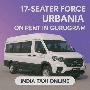 17 Seater Force Urbania on Rent in Gurugram