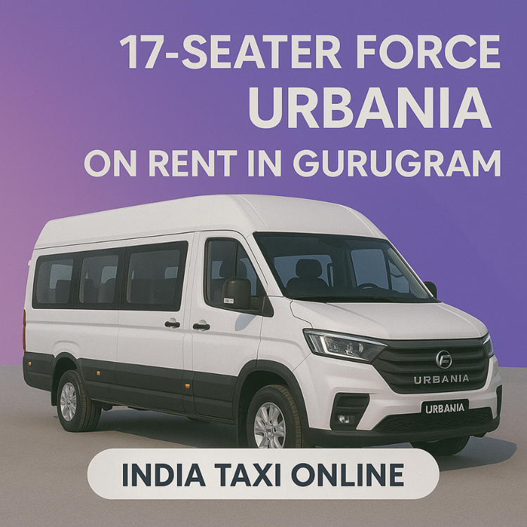 17 Seater Force Urbania on Rent in Gurugram 17 Seater Force Urbania on Rent in Gurugram
