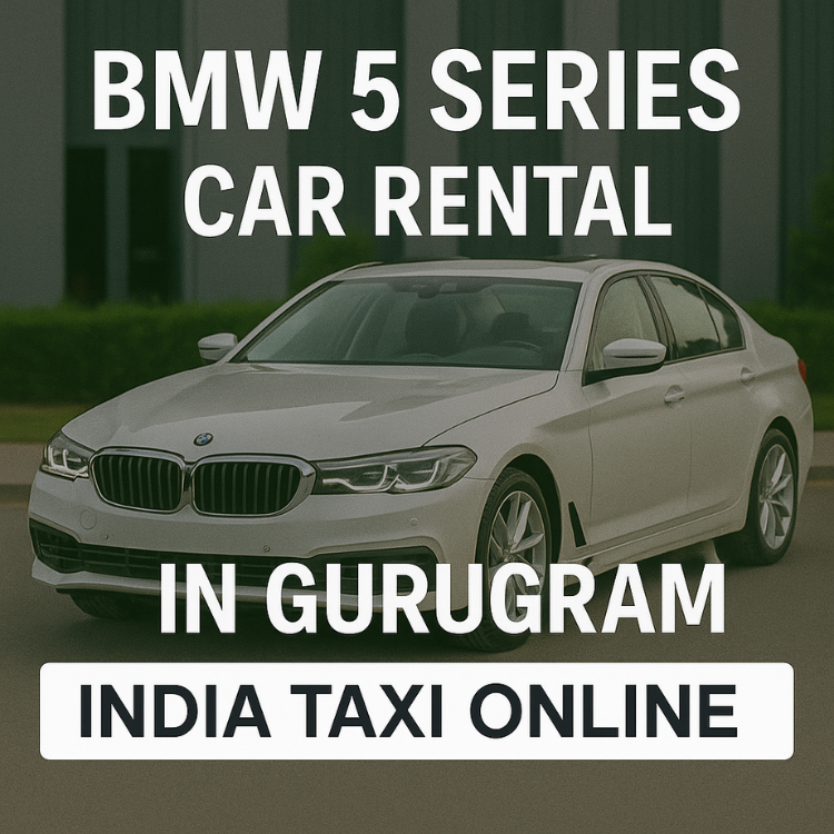 BMW 5 Series Car Rental in Gurugram