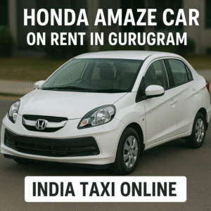 Honda Amaze Car on Rent in Gurugram