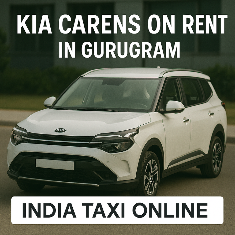 Kia Carens on Rent in Gurugram