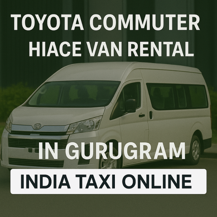 Toyota Commuter Hiace Van Rental Gurugram