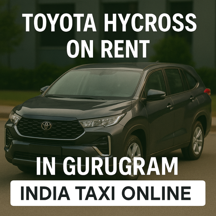 Toyota Hycross on Rent in Gurugram