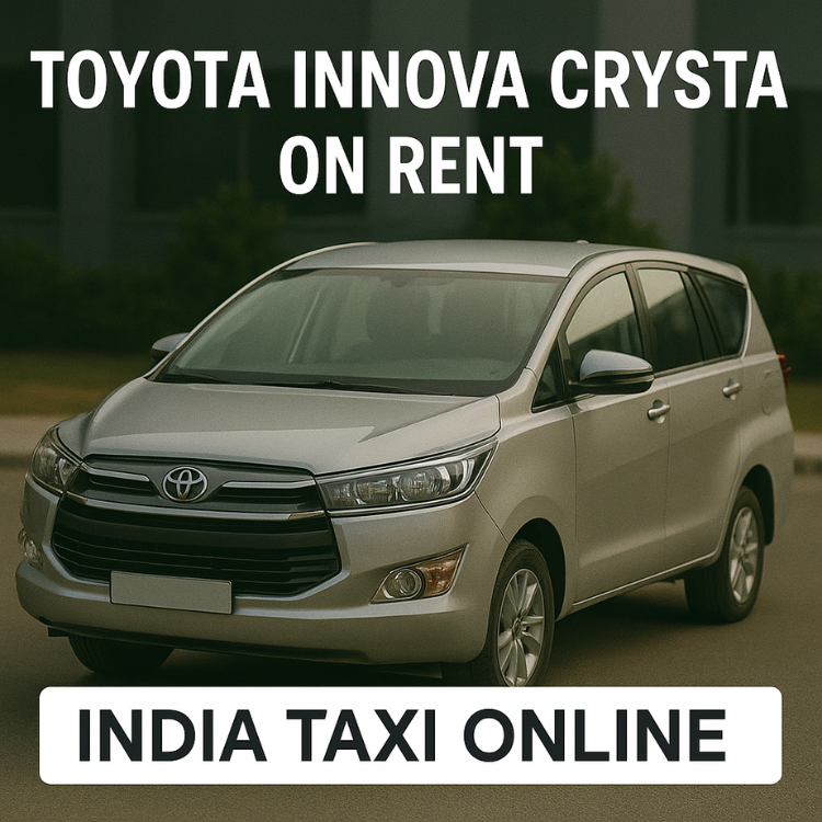 Toyota Innova Crysta on Rent in Gurugram